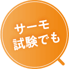 サーモ試験でも