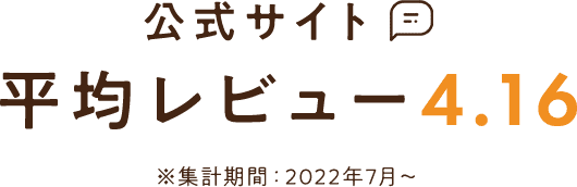 平均レビュー
