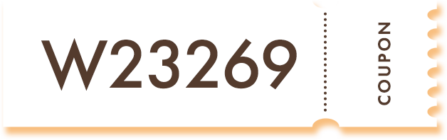 クーポンコード W23269