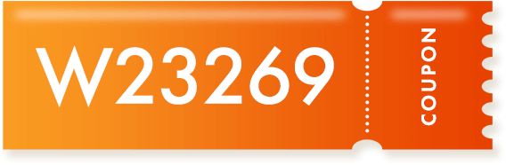 クーポンコード W23269