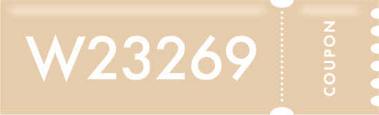 クーポンコード W23269